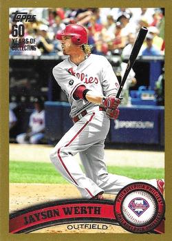 2011 Topps - Gold #325 Jayson Werth Front