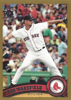2011 Topps - Gold #364 Tim Wakefield Front