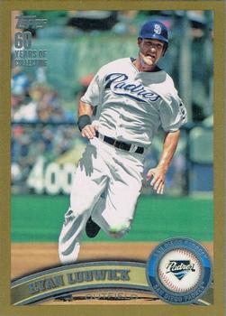 2011 Topps - Gold #383 Ryan Ludwick Front