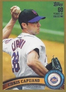 2011 Topps - Gold #404 Chris Capuano Front