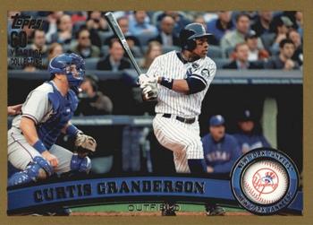 2011 Topps - Gold #433 Curtis Granderson Front