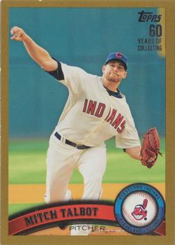 2011 Topps - Gold #445 Mitch Talbot Front