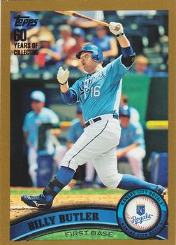 2011 Topps - Gold #470 Billy Butler Front