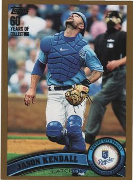 2011 Topps - Gold #472 Jason Kendall Front