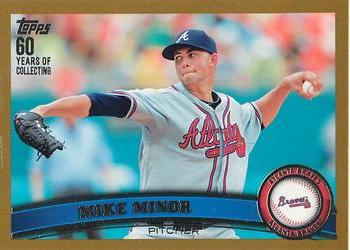 2011 Topps - Gold #478 Mike Minor Front