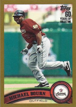 2011 Topps - Gold #509 Michael Bourn Front