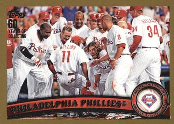 2011 Topps - Gold #511 Philadelphia Phillies Front