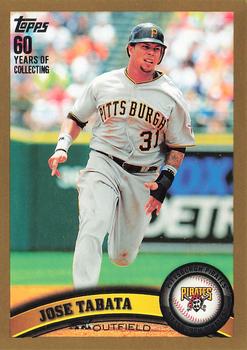 2011 Topps - Gold #545 Jose Tabata Front