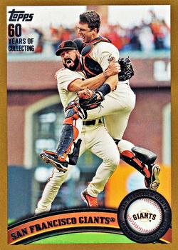 2011 Topps - Gold #552 San Francisco Giants Front