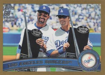 2011 Topps - Gold #646 Los Angeles Dodgers Front