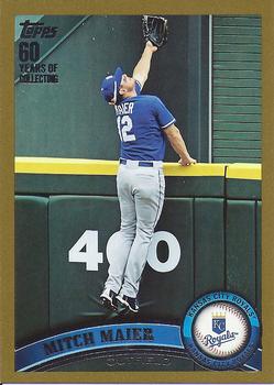 2011 Topps - Gold #658 Mitch Maier Front