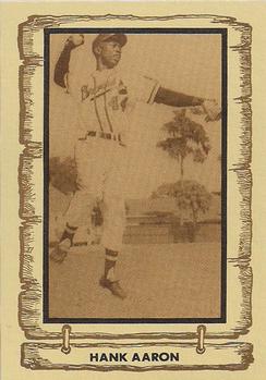 1980 Cramer Baseball Legends Series 1 #7 Hank Aaron Front