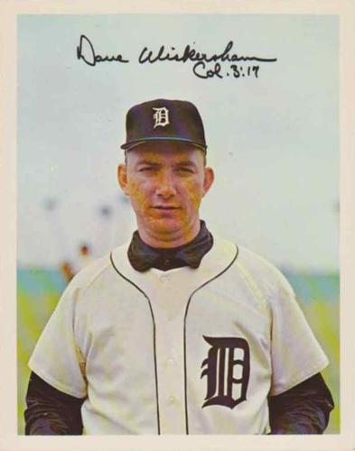 1967 Dexter Press Detroit Tigers #DT-22154-C Dave Wickersham Front