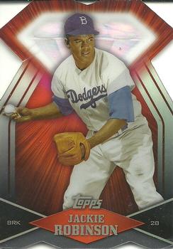 2011 Topps - Diamond Die Cut #DDC-12 Jackie Robinson Front