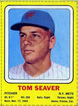 1969 Transogram Statues Cards #NNO Tom Seaver Front