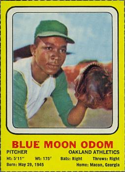 1969 Transogram Statues Cards #NNO Blue Moon Odom Front