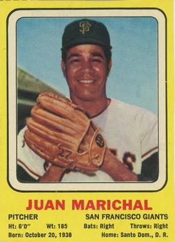 1970 Transogram Statues Cards #NNO Juan Marichal Front