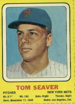 1970 Transogram Statues Cards #NNO Tom Seaver Front