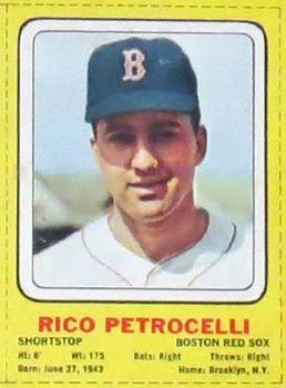 1970 Transogram Statues Cards #NNO Rico Petrocelli Front