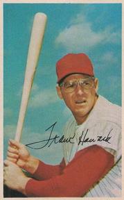 1969 MLB PhotoStamps #NNO Frank Howard Front