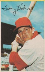 1969 MLB PhotoStamps #NNO Tommy Helms Front