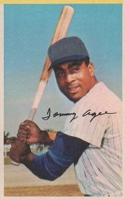 1969 MLB PhotoStamps #NNO Tommie Agee Front