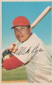 1969 MLB PhotoStamps #NNO Mike Ryan Front