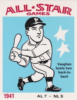 1974 Laughlin All-Star Games #41 Arky Vaughan - 1941 Front