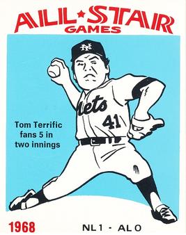 1974 Laughlin All-Star Games #68 Tom Seaver - 1968 Front