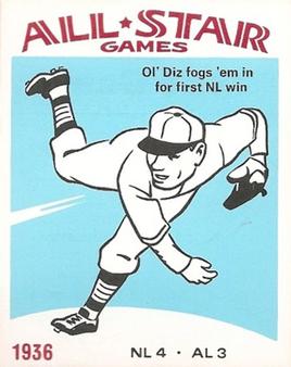 1974 Laughlin All-Star Games #36 Dizzy Dean - 1936 Front