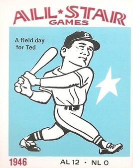 1974 Laughlin All-Star Games #46 Ted Williams - 1946 Front