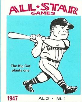 1974 Laughlin All-Star Games #47 Johnny Mize - 1947 Front