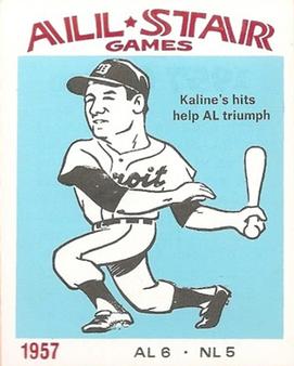 1974 Laughlin All-Star Games #57 Al Kaline - 1957 Front