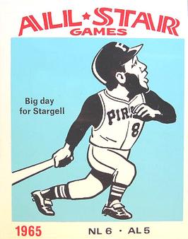 1974 Laughlin All-Star Games #65 Willie Stargell - 1965 Front