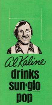 1974 Sun-Glo Pop Al Kaline #NNO Al Kaline Front