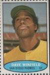 1974 Topps Stamps #NNO Dave Winfield Front