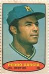 1974 Topps Stamps #NNO Pedro Garcia Front