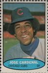 1974 Topps Stamps #NNO Jose Cardenal Front