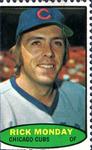1974 Topps Stamps #NNO Rick Monday Front