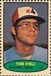 1974 Topps Stamps #NNO Tim Foli Front