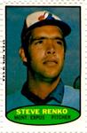 1974 Topps Stamps #NNO Steve Renko Front