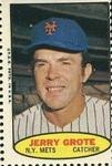 1974 Topps Stamps #NNO Jerry Grote Front