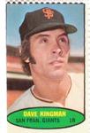 1974 Topps Stamps #NNO Dave Kingman Front