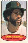 1974 Topps Stamps #NNO Garry Maddox Front