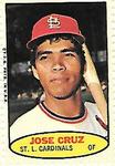 1974 Topps Stamps #NNO Jose Cruz Front