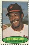 1974 Topps Stamps #NNO Don Baylor Front