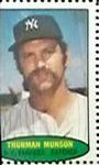 1974 Topps Stamps #NNO Thurman Munson Front