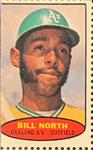 1974 Topps Stamps #NNO Bill North Front