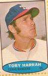 1974 Topps Stamps #NNO Toby Harrah Front