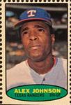 1974 Topps Stamps #NNO Alex Johnson Front